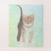 Puzzle Tabby Cat (Vertical)