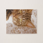 Puzzle Tabby Cat (Horizontal)