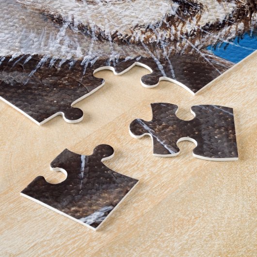 Puzzle Tabby Cat Peinture (Côté)