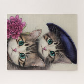 Puzzle Tabby Cats (Horizontal)