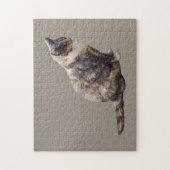 Puzzle Tabby Chat dans les nuances de Brown (Vertical)