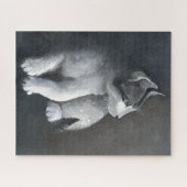 Puzzle Tabby Kitten (Horizontal)