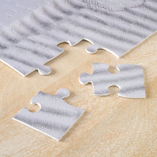 Puzzle Tabby Orange Kitten Peinture - Art Chat original (Côté)