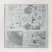 Puzzle Table d'astronomie ~ Cyclopaedia ~ Chambre Ephraïm (Horizontal)