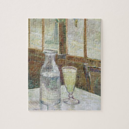 Puzzle Table de café de Vincent Van Gogh avec Absinthe (Vertical)