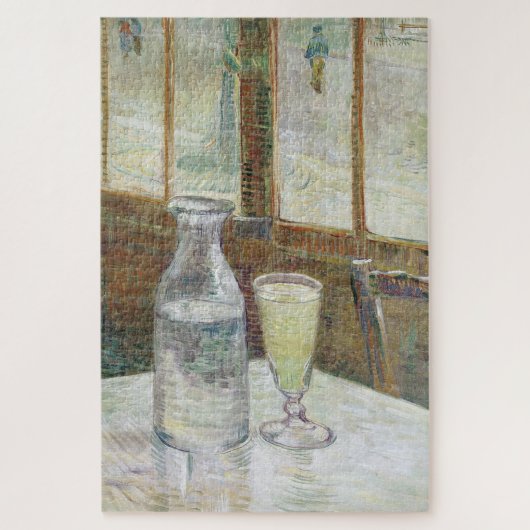 Puzzle Table de café de Vincent Van Gogh avec de l'absint (Vertical)