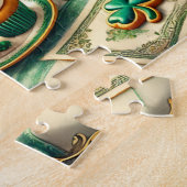 Puzzle Table de la Saint-Patrick, Cupcakes de célébration (Côté)