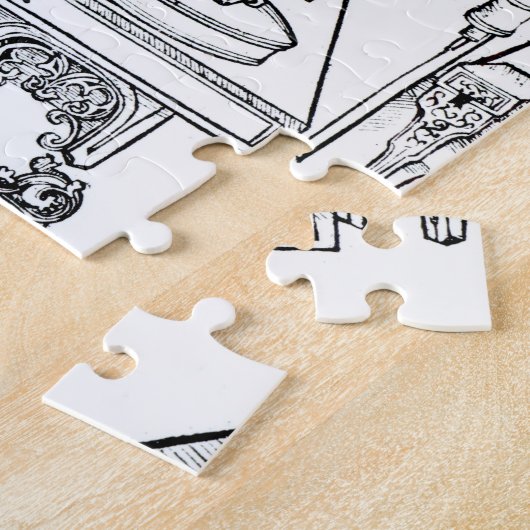 Puzzle Table d'opération et instruments chirurgicaux, du (Côté)