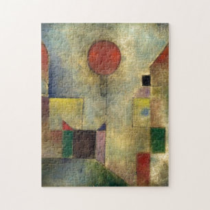 Puzzle Tableau Abstrait du ballon rouge Paul Klee