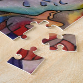 Puzzle Tableau Abstrait Kandinsky 1913 (Côté)