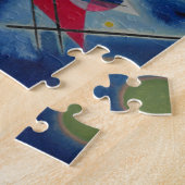 Puzzle Tableau bleu de Kandinsky (Côté)