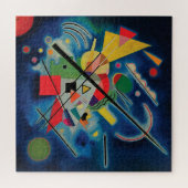 Puzzle Tableau bleu de Wassily Kandinsky (Horizontal)