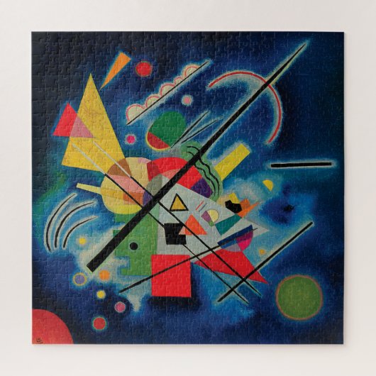 Puzzle Tableau bleu de Wassily Kandinsky (Vertical)
