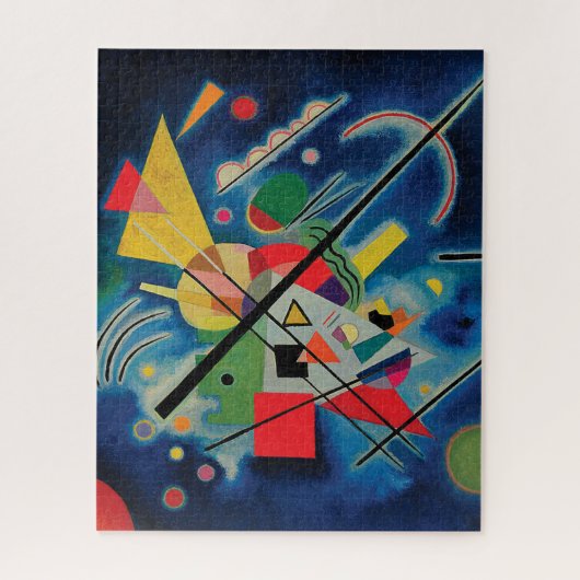 Puzzle Tableau bleu de Wassily Kandinsky (Vertical)