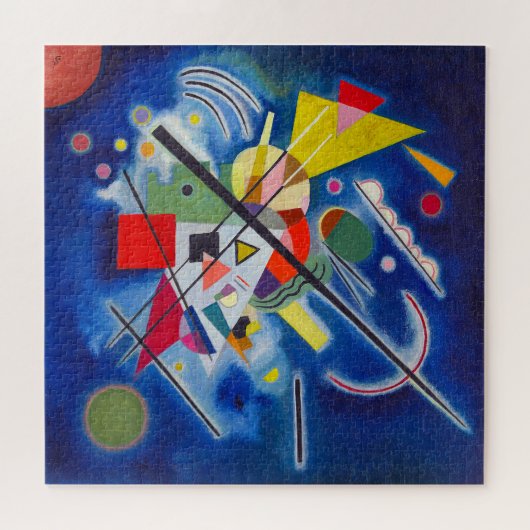Puzzle Tableau bleu | Wassily Kandinsky | (Horizontal)