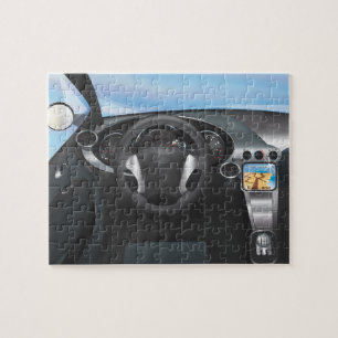 Puzzle Tableau de bord de voiture de sport