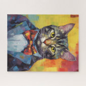 PUZZLE TABLEAU DE CATASTROPHE PORTANT LA BOW CRAVATE JIGS (Horizontal)