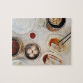 Puzzle Tableau de la somme des aliments jetables (Horizontal)