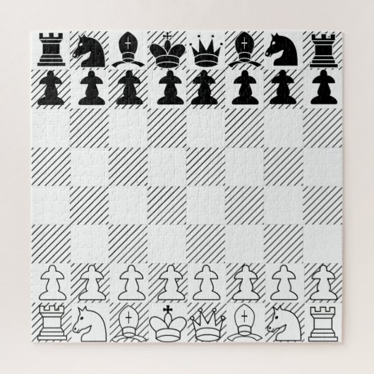 Puzzle Tableau d'échecs classique (Vertical)