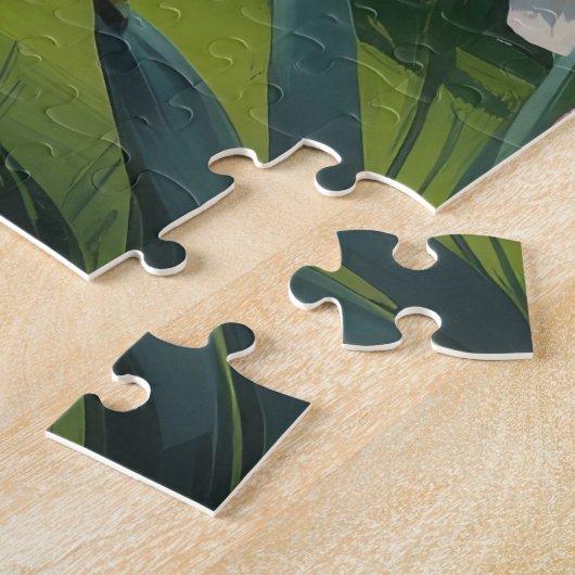 Puzzle Tableau des fleurs de printemps de la baie Chesape (Côté)