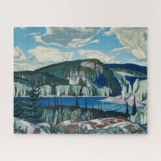Puzzle Tableau du parc provincial Algonquin par AJ Casson (Horizontal)