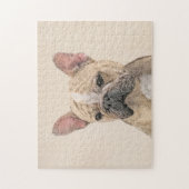 Puzzle Tableau Français Bulldog (Sable) - Joli Original D (Vertical)