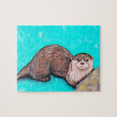 Puzzle Tableau Icy Otter (Horizontal)