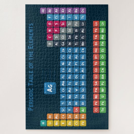 Puzzle Tableau périodique des éléments 2 (Vertical)