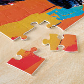 Puzzle Tableau Portrait D'Un Tyrannosaurus Rex | T-Rex (Côté)
