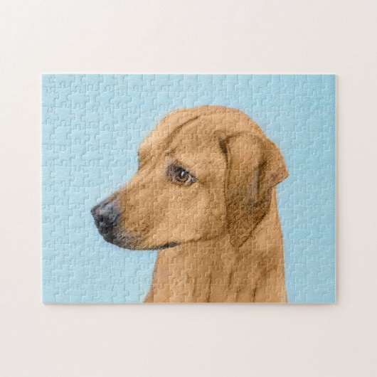 Puzzle Tableau Rhodesian Ridgeback - Art Chien original (Horizontal)