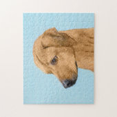 Puzzle Tableau Rhodesian Ridgeback - Art Chien original (Vertical)