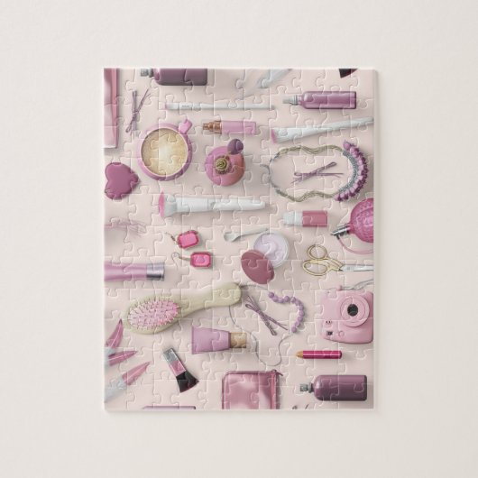 Puzzle Tableau rose de vanité (Vertical)