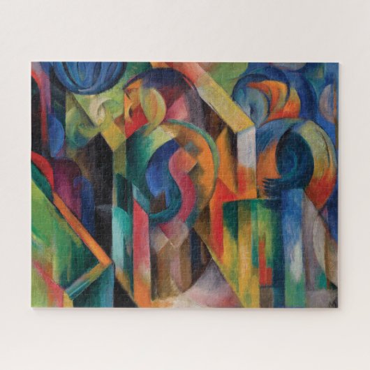 Puzzle Tableaux De Franz Marc (Horizontal)