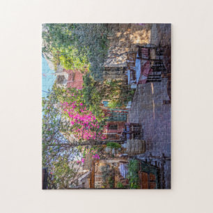 Puzzle Tables de restaurant en Chanée, Crète, Grèce Ji