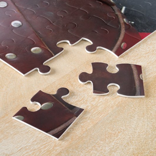 Puzzle Tablett RPG | Armure en cuir LARP Imaginaire (Côté)