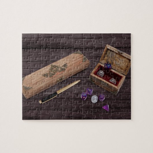 Puzzle Tablett RPG | Boîte de données Joueur de rôle d'Im (Horizontal)