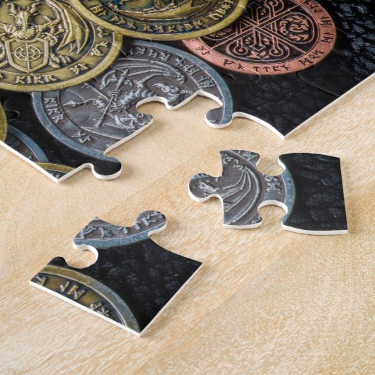 Puzzle Tablett RPG | Joueur de rôle PNP LARP Pièces d'Ima (Côté)