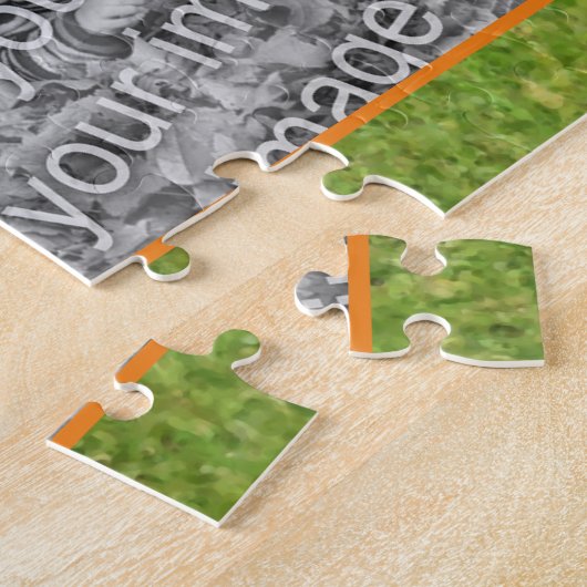 Puzzle Tabouret de chiot dalmate Peinture Ajouter votre p (Côté)