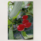 Puzzle Taches rouges d'automne (Vertical)