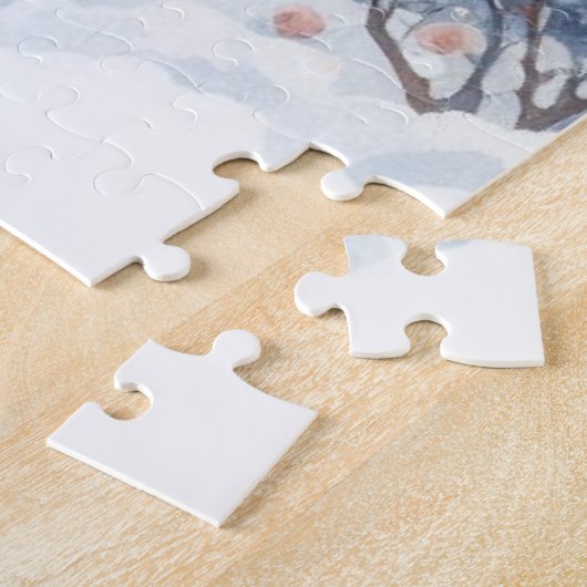 Puzzle Taches rouges sur un rowan dans la forêt (Côté)