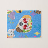 Puzzle taco cat emoji (Horizontal)