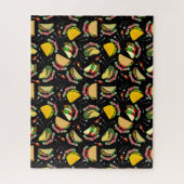 Puzzle Taco Mardi Tacos Doux et Dur et Sauce Chaude (Vertical)