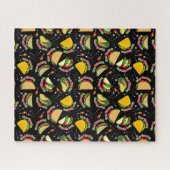 Puzzle Taco Mardi Tacos Doux et Dur et Sauce Chaude (Horizontal)