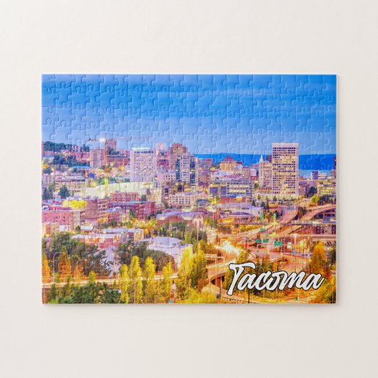 Puzzle Tacoma, Washington, États-Unis (Horizontal)