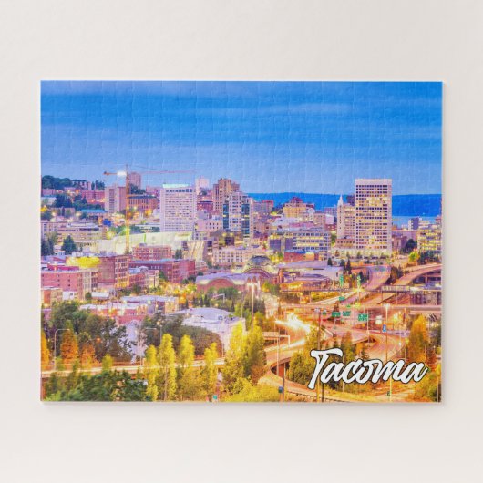 Puzzle Tacoma, Washington, États-Unis (Horizontal)