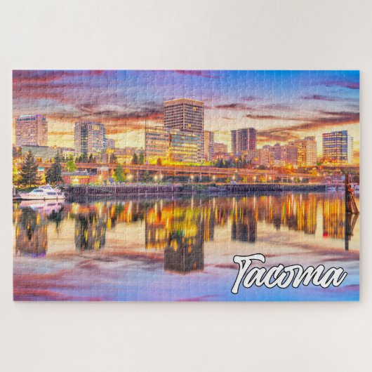 Puzzle Tacoma, Washington, États-Unis (Horizontal)