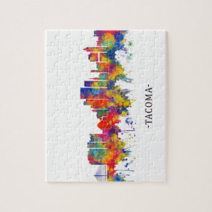 Puzzle Tacoma Washington Skyline