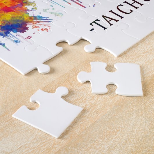 Puzzle Taichung City Taïwan Skyline (Côté)