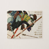 Puzzle Taiso - Ronin défendant outre des flèches (Horizontal)
