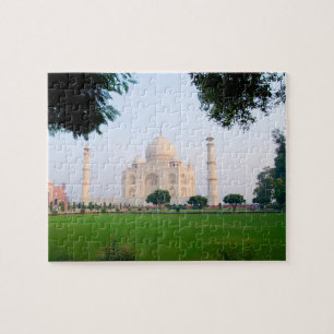 Puzzle Taj Mahal au lever du soleil l'un des merveilles d